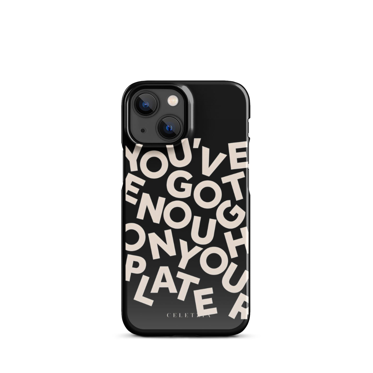 Creamy Street iPhone Case