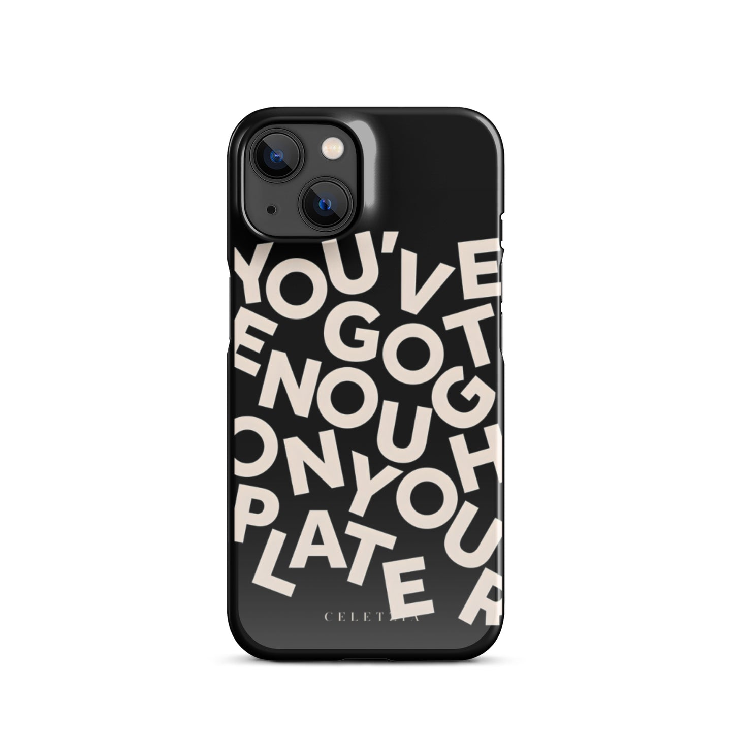 Creamy Street iPhone Case