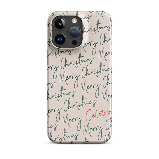 Merry Christmas iPhone case