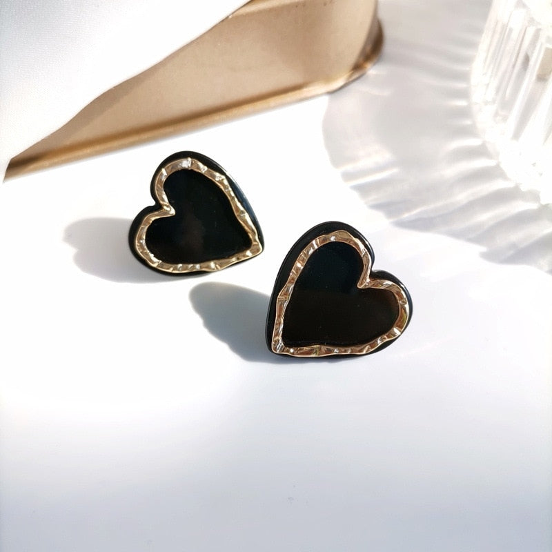 Vintage Heart Earring