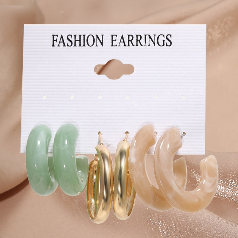 Pearl Hoop Earrings