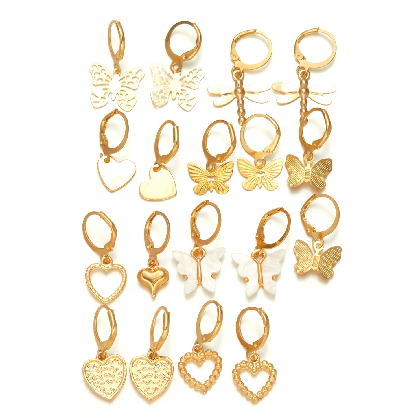 Heart-Butterfly Earrings